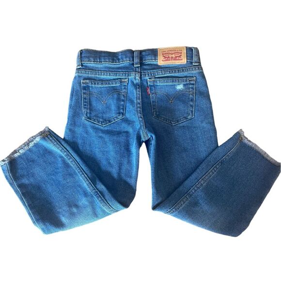 Levis Low Pro Distressed Denim Jeans Toddler Size 4 - Picture 3 of 9
